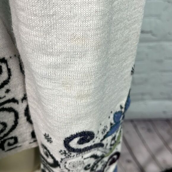 Peruvian Link Embroidered sweater cardigan - Picture 10 of 10